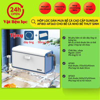 Hộp lọc dàn mưa bể cá cao cấp SunSun AF180 - AF260 cho bể cá nhỏ bể thuỷ sinh