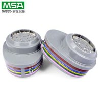 Hộp lọc mặt nạ phòng độc MSA Mesi'an 10120762 GME ngăn chặn các loại bụi khí độc khẩu trang mặt nạ chống độc