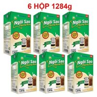 [HỘP LỚN] Combo 6 hộp Sữa Đặc Có Đường Ngôi Sao Phương Nam Hộp Giấy 1284g