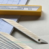 HỘP LỚN GÔM 36 HỘP NHỎ lưỡi dao rọc giấy nhỏ 30 độ 9mm Deli 2015