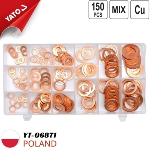 Hộp long đen tổng hợp 150 chi tiết Yato YT-06871