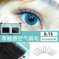 Hộp Lông Mi Giả Hai Đầu Nhọn Trang Điểm Tự Nhiên 0.15]