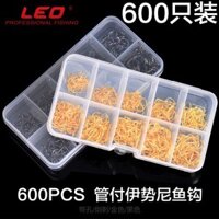 Hộp lưỡi câu có ngạnh 600 lưỡi 10 size 3-12 giá tốt