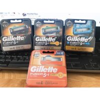 Hộp lưỡi dao cạo râu Gillette Fusion Proglide Nhật Bản (Hộp199 4-8-12 )