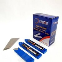 Hộp lưỡi dao trổ loại to PROTEK ( hộp 20 vỉ 200 lưỡi)