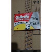 hộp lưỡi lam gillette siêu bén gồm 20 hộp nhỏ