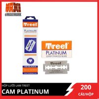 Hộp lưỡi lam Treet Cam Platinum (200 lưỡi/hộp)
