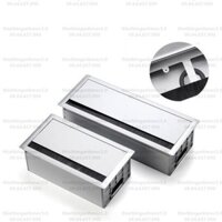 HỘP LUỒN DÂY ĐIỆN CÓ THỂ GẮN Ổ CẮM GIA DỤNG 120*220*80mm [thietbinganhmoc5.0]