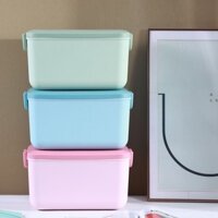 Hộp lưu trữ đồ chơi vali trẻ em có nắp nhựa hộp lưu trữ đồ ăn nhẹ ký túc xá gia đình di động