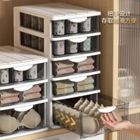 Hộp lưu trữ đồ lót kiểu ngăn kéo, ngăn chia tủ quần áo gia đình, tổ chức ma thuật cho quần lót và tất, đa chức năng 3 trong 1 84MV