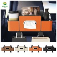 Hộp lưu trữ ghế sau ô tô AEROT, Giá đỡ điện thoại chống nước Giá đỡ cốc uống nước trên ô tô, Dễ dàng lắp đặt Chống mài mòn phổ biến có móc Hộp đựng khăn giấy ô tô