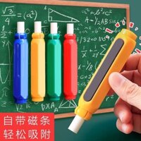 Hộp lưu trữ, giá đỡ phấn, kẹp phấn từ tính, máy ép phấn tự động, quà tặng đặc biệt cho giáo viên [ljs]