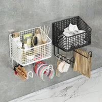 Hộp lưu trữ khăn mặt tái chế bỏ hoang Nhà vệ sinh treo tường Chậu rửa nhà vệ sinh Tủ phòng tắm Kệ khăn mặt