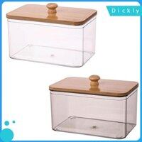 Hộp lưu trữ máy tính để bàn Qtip Dispenser Hộp đựng khăn choàng đa năng cho bàn Bàn cà phê Phòng