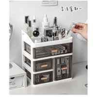 Hộp lưu trữ mỹ phẩm đa chức năng Mặt nạ chống bụi Ngăn kéo Tủ đựng quần áo Máy tính để bàn Sản phẩm chăm sóc da Đồ tạp