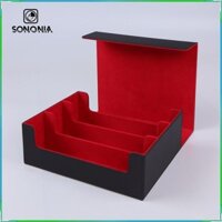 Hộp lưu trữ sàn thẻ giao dịch Hộp đựng thẻ thực tế cho thẻ khúc côn cầu Thẻ thể thao Thẻ bóng đá TCG