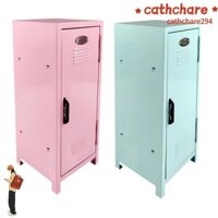 Hộp lưu trữ trang điểm CATCHARE294, có khóa Tủ đựng hồ sơ dọc Mini, không gian lớn Iron Piggy Bank Girl Gift