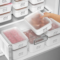 Hộp Lưu Trữ Tủ Lạnh Nhật Bản, Giữ Tươi, Hộp Đựng Thực Phẩm, Làm Lạnh Đặc Biệt An Toàn