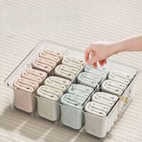 Hộp Lưu Trữ Tủ Quần Áo Treo Đồ Lót Gia Dụng Đồ Lót Ngăn Xếp Quần Áo Ngăn Kéo Dưới B00