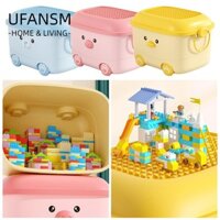 Hộp lưu trữ UFASM, Hộp đựng đồ chơi Hộp lưu trữ quần áo bằng nhựa, Con lăn dung tích lớn Hộp lưu trữ khối gia đình