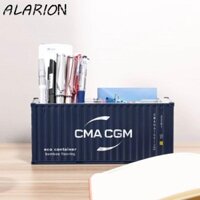 Hộp lưu trữ văn phòng phẩm để bàn ALARION, Hộp đựng danh thiếp Hộp đựng vận chuyển 1: 30 sáng tạo, Đồ trang trí đa chức năng Hộp đựng bút Hộp mô hình trang trí Quà tặng