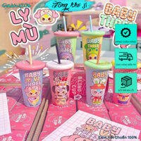 HỘP LY, CỐC TÚI MÙ BABYTHREE SIÊU XINH CHO BÉ (Tuyển Sỉ)
