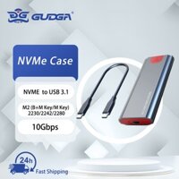 Hộp m2 ssd nvme usb3.1 gen 2 10gbps Pci-E ssd box Cho m.2 nvme ssd m.2 ssd case nvme Sd reader m2 usb adapter Kèm Dây Cáp c