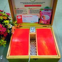 Hộp massage chân đá muối Himalaya 2 viên cong cao cấp( đá bao đẹp)