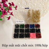 Hộp mắt thú bông [có kèm chốt]