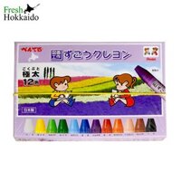 Hộp màu sáp Zukou Crayon Pentel 12 cây