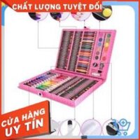 Hộp Màu Tập Vẽ Cho Bé 150 Chi Tiết Đa Dạng Màu Sắc Cho Bé Tập Tô,  Cho Bé Thỏa Sức Sáng Tạo, Món Quà Ý Nghĩa Cho Bé