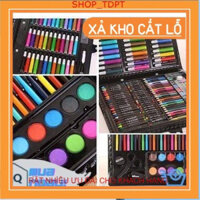 Hộp Màu Tập Vẽ Cho Bé 150 Chi Tiết Đa Dạng Màu Sắc Cho Bé Tập Tô,  Cho Bé Thỏa Sức Sáng Tạo, Món Quà Ý Nghĩa Cho Bé