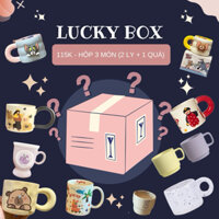 Hộp may mắn - Hộp mù cốc sứ - Hộp quà cốc sứ cute - Hộp may mắn các sản phẩm ly sứ dễ thương