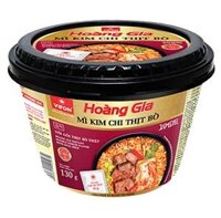 Hộp Mì Vifon Hoàng Gia kim chi thịt bò 130g