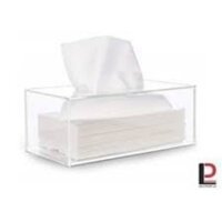 Hộp mica đựng khăn giấy ( 21x11x7,5cm) mica cao cấp