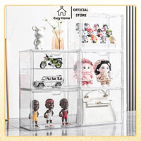 Hộp Mica Hộp Nhựa Trong Suốt Hộp Đựng Giày Túi Xách Mỹ Phẩm Hộp Trưng Bày Mô Hình Búp Bê COZY DECOR