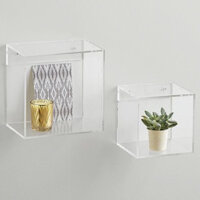 Hộp mica treo tường, kệ sách, trưng bày sản phẩm, nhiều kích thước , micasaigon