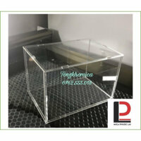 Hộp Mica trong suốt trưng bày sản phẩm kích thước 20x15x15cm
