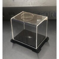 Hộp Mica Trưng Bày Chống Bụi Sản Phẩm Dán Liền Khối Đế 3 Lớp cao cấp