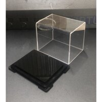 Hộp mica trưng bày chống bụi sản phẩm dán liền khối đế 3 lớp cao cấp