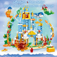 [HỘP MỚI] Mô hình lắp ráp lego lâu đài công chúa, lâu đài thủy cung, xứ sở nàng tiên cá - Quà tặng sinh nhật bé gái