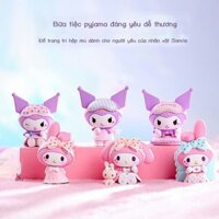 [Hộp mù] Pajama Sweetheart Series Kurome Melody Hình Ins Phong cách trang trí Món quà sinh nhật cho cô gái