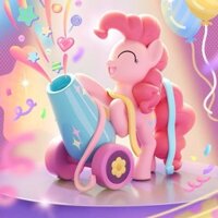 Hộp mù thời gian tiệc My Little Pony, đồ chơi dễ thương, trang trí bàn làm việc, quà sinh nhật, năm mới