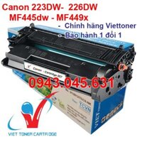 Hộp mực 057 – Hộp mực máy in Canon 226dw, 223dw (NOCHIP) dùng cho máy in Canon LBP 226dw , 223dw, 236dw, 228dw, 228x, mf445dw, mf449x, mf455dw, mf443dw, mf453dw – Cartridge 057 – 76A mới 100% [Fullbox]