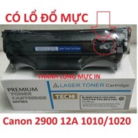 Hộp mực 12A Canon 2900 Cho HP 1010 1015 1020 3015 3050 FX9 Canon L120 MF4122 MF4150 MF4680 L140 MF4320d CÓ LỔ ĐỔ MỰC