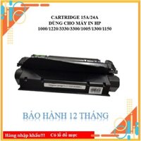 HỘP MỰC 15A 24A - DÙNG CHO MÁY IN HP 1000 1220 3330 1005 1300 1150 CANON 1210 - Hộp mực EP25