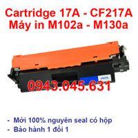 Hộp mực 17A (VAT) dùng cho máy in HP LaserJet M102a, M102w, M130a, M130fn, M130fw - Cartridge CF217A