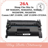 Hộp mực 26A Full hộp Dùng cho máy in HP Pro M402DN,M402DNE, M402D, M426FDW, M426FDN Canon LBP 214DW , LBP 212DW – CF226A