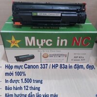 Hộp mực 337, 773 chính hãng NC in rất Đậm, cho máy in Canon mf220, 211d, 221d, 212, 215, 151dw, 216, 217, 221, 246, 249