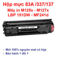 Hộp mực 337 - Hộp mực Canon mf241d hàng nhập khẩu dùng cho máy in Canon MF211, MF212w, MF215, MF217w, MF220, MF221d, MF230, MF232w, MF235, MF237w, MF240, MF244dw, MF246dn, MF249dw, LBP 151dw - Cartridge 337 - 83A mới 100